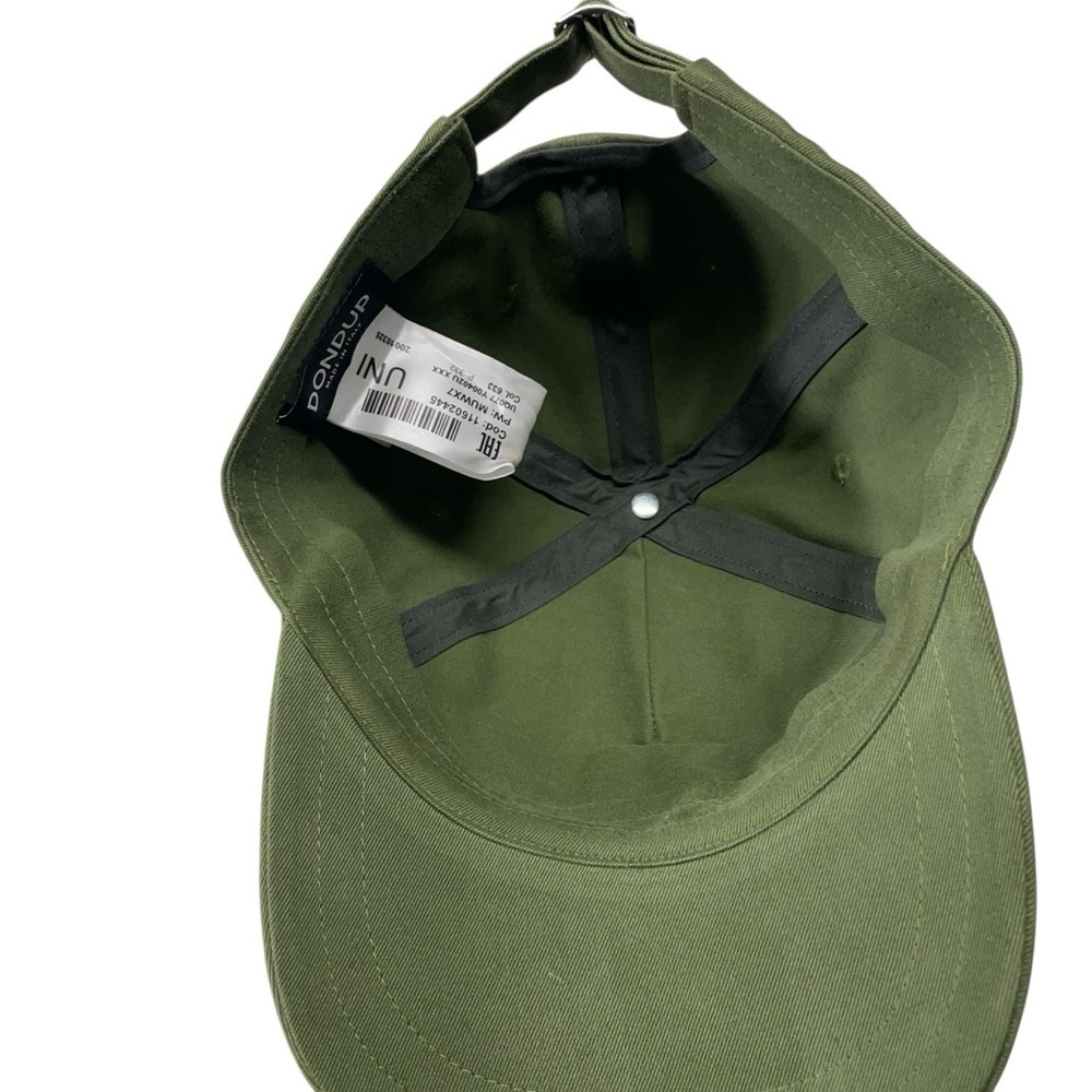 Dondup Military Green Baseball Hat - Picture 6 of 10